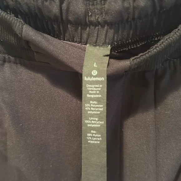 LULULEMON Men’s ABC Jogger in Black with 30” Inseam